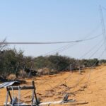 tension stringing of transmission line conductors
